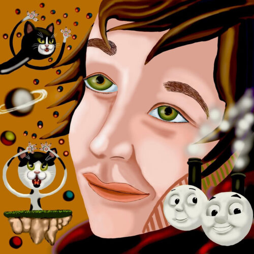 Gabriel my son, the magician.