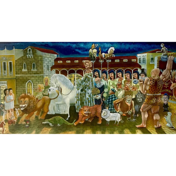 Last Circus in Town. 2014, 24x48.