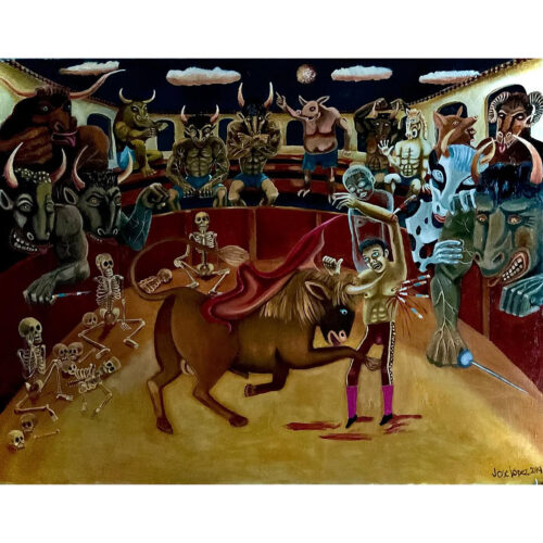 The Death of the Matador, oil on canvas