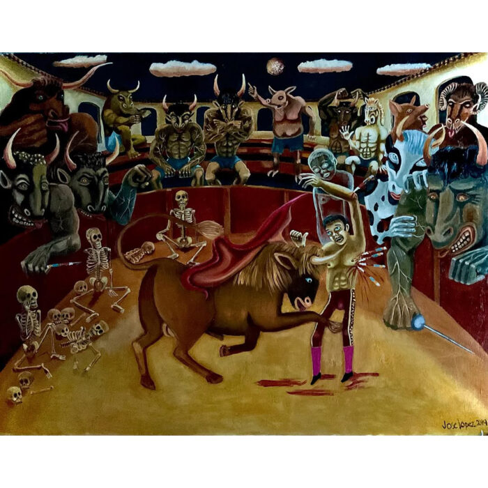 The Death of the Matador, oil on canvas